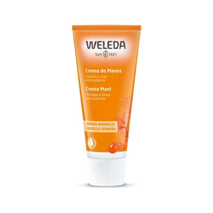 weleda crema de manos espino amarillo 50ml