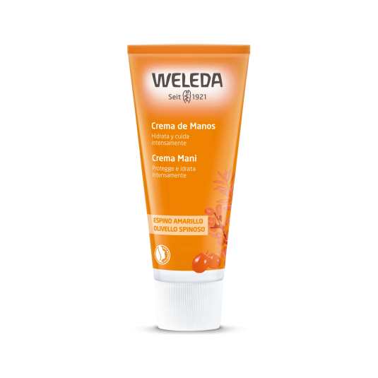 weleda crema de manos espino amarillo 50ml