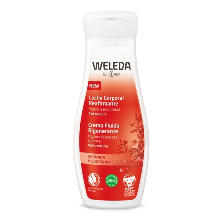 weleda leche corporal regeneradora de granada 200ml weleda leche corporal regeneradora de granada 200ml