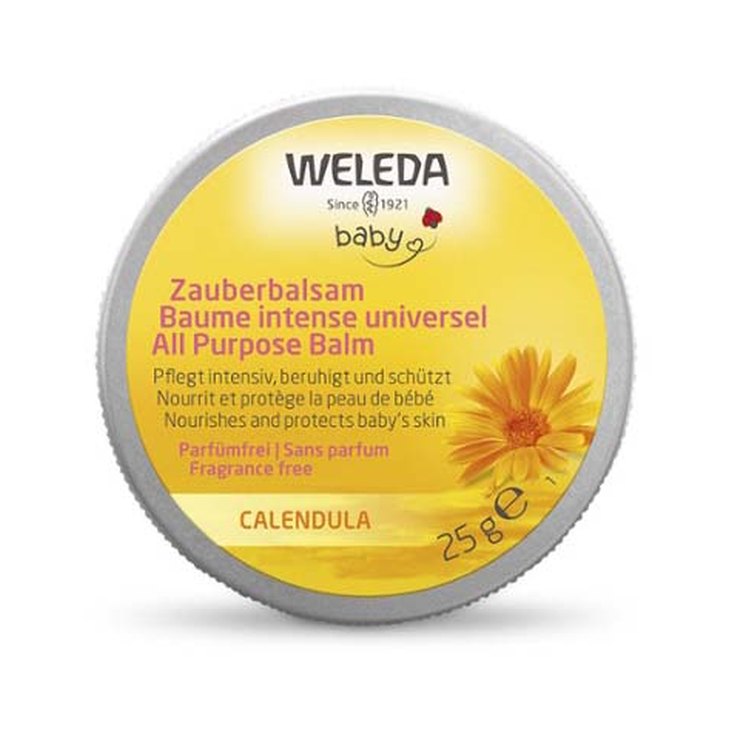 weleda bebe balsamo multiusos de calendula tarro 25g - delaUz