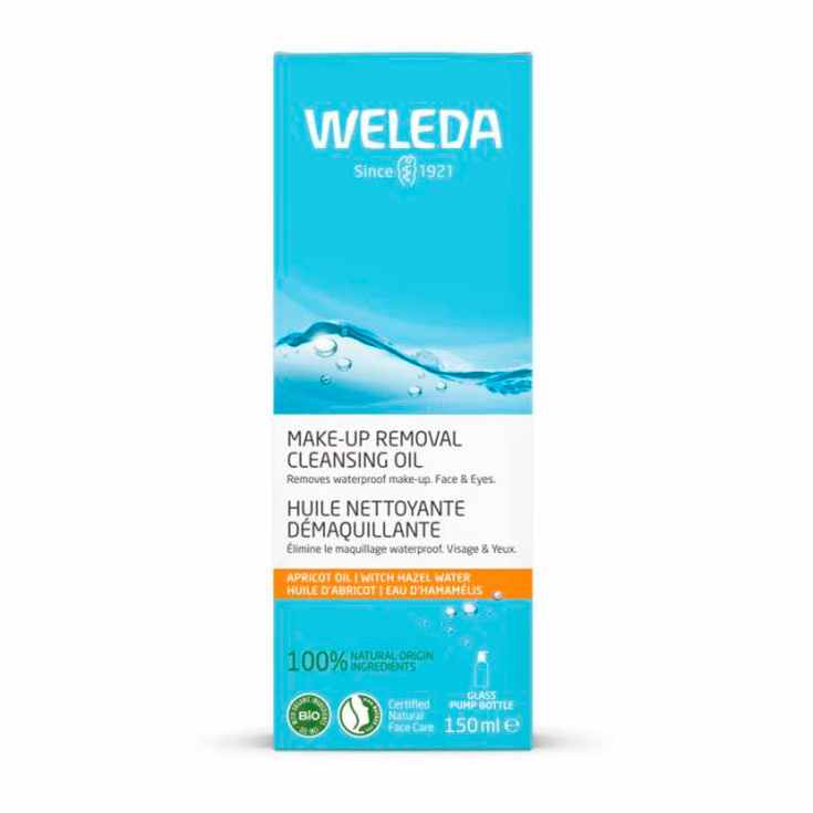 weleda aceite limpiador desmaquillante 150ml