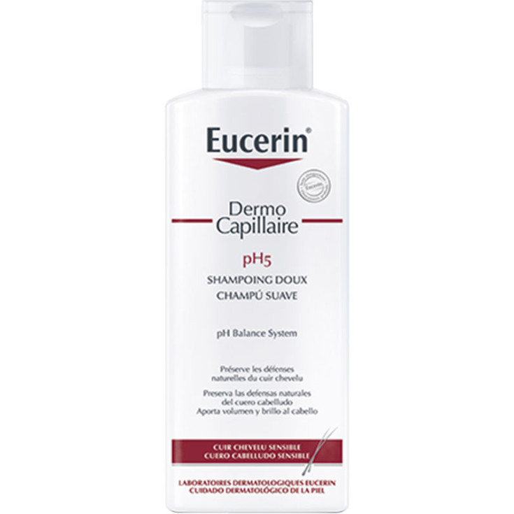 eucerin dermocapillaire ph5 champu suave 250ml eucerin dermocapillaire ph5 champu suave 250ml