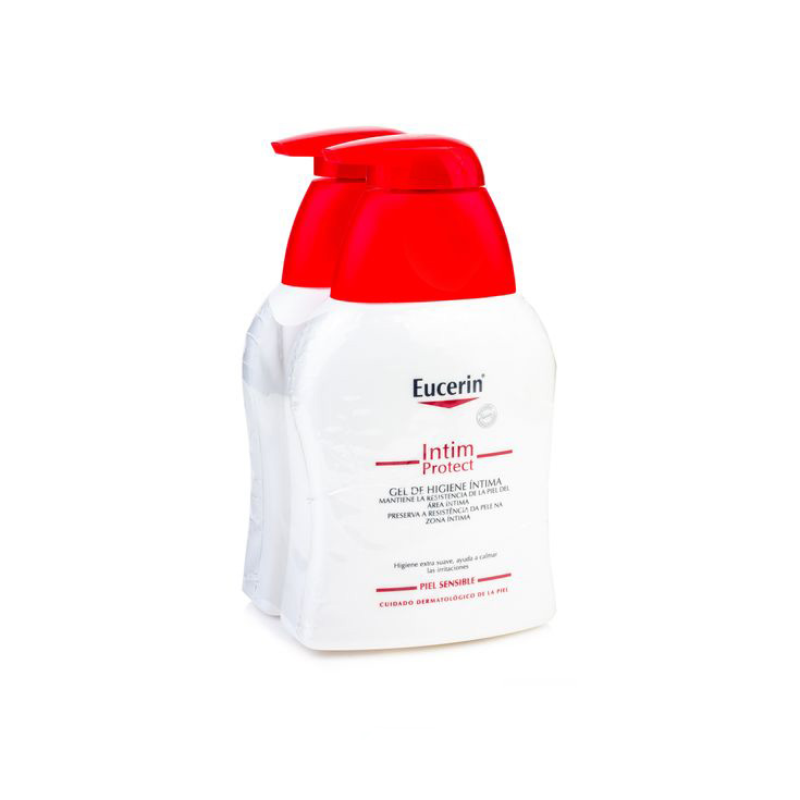 eucerin gel de higiene intima duplo 2x250ml eucerin gel de higiene intima duplo 2x250ml