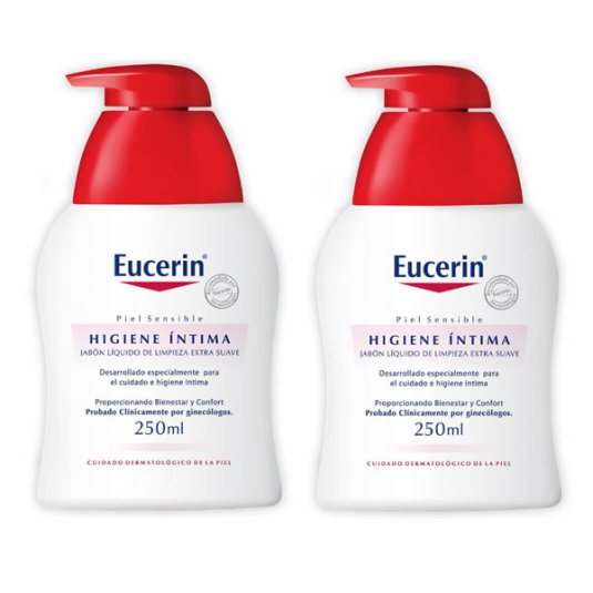 eucerin gel de higiene intima duplo 2x250ml