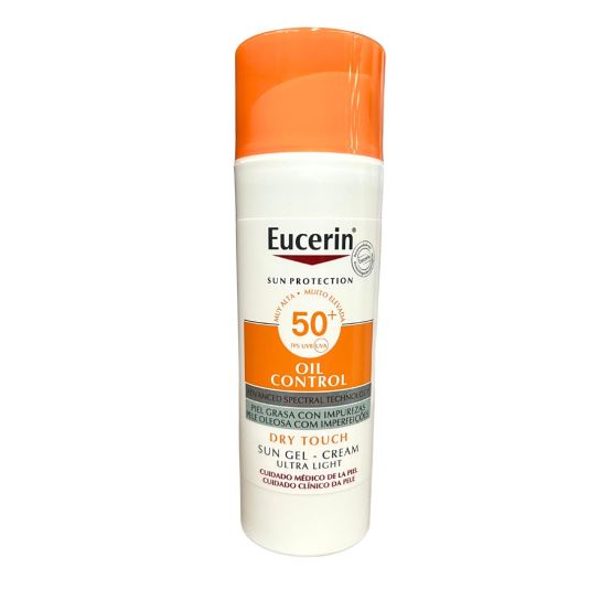 eucerin oil control dry touch gel-cream ultra light spf50+ 50ml eucerin oil control dry touch gel-cream ultra light spf50+ 50ml