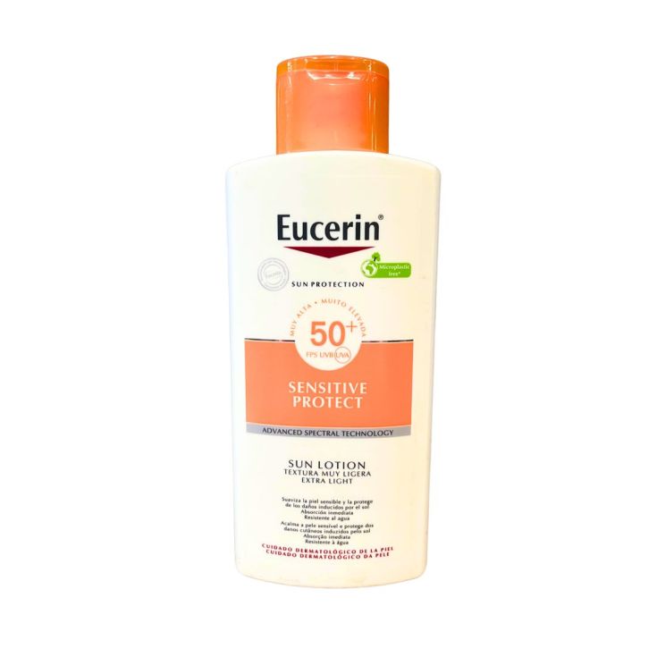 eucerin sun body locion e.light spf50+ 400ml