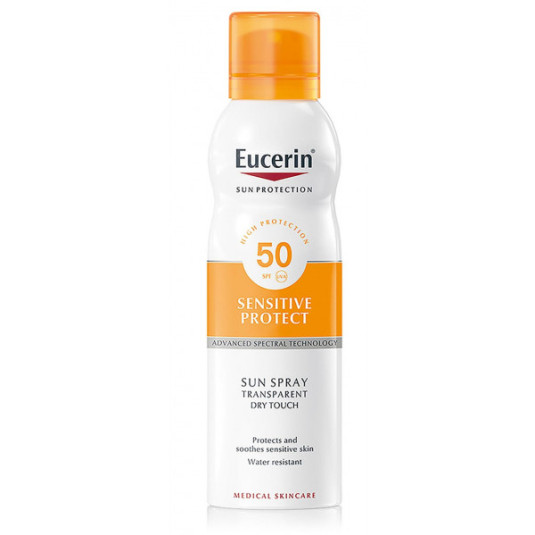 eucerim sun protection spray transparente corporal spf50+ 200ml 