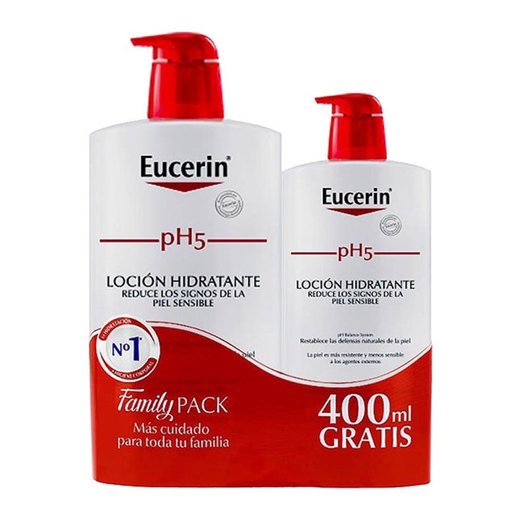 eucerin ph5 locion corporal piel sensible 1000ml +400ml regalo eucerin ph5 locion corporal piel sensible 1000ml +400ml regalo