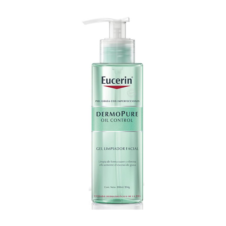 eucerin dermopure oil control gel limpiador piel grasa 400ml