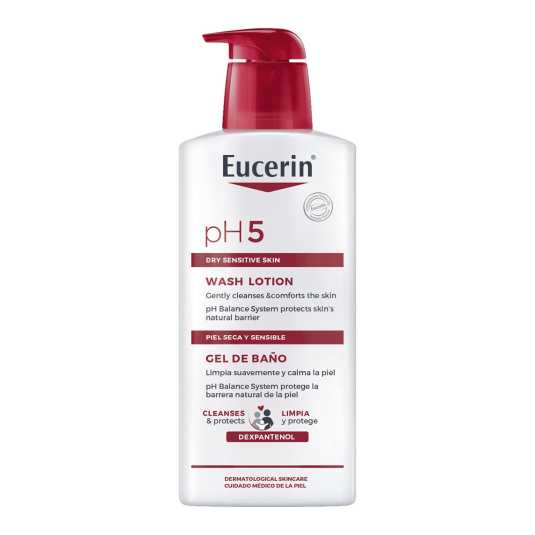 eucerin gel baño piel seca sensible 400ml