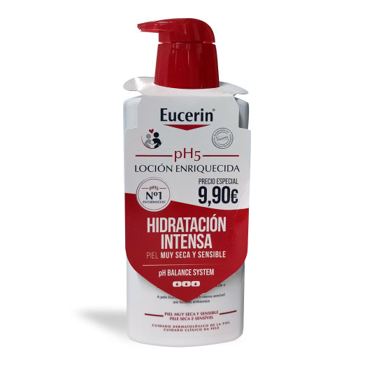 eucerin ph5 locion enriquecida piel muy seca/sensible promo 