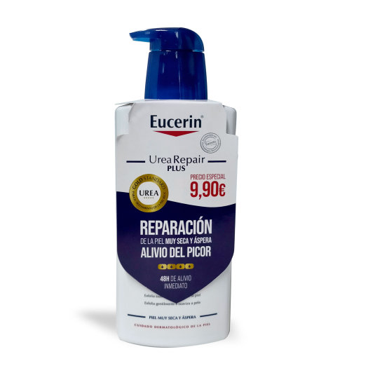 eucerin urearepair plus locion 10% urea piel muy seca/aspera promo