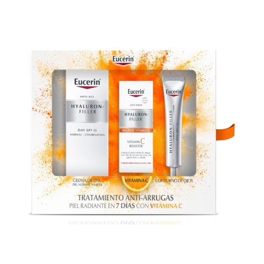 eucerin hyaluron-filler crema dia antiedad piel mixta set regalo 3 piezas eucerin hyaluron-filler crema dia antiedad piel mixta set regalo 3 piezas