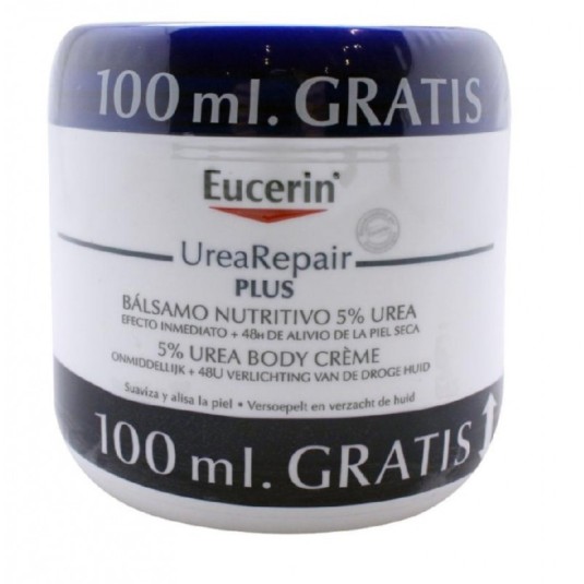 eucerin urearepair plus balsamo nutritivo 5% urea 450ml+100ml gratis