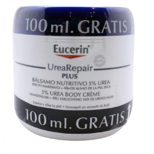 eucerin urearepair plus balsamo nutritivo 5% urea 450ml+100ml gratis eucerin urearepair plus balsamo nutritivo 5% urea 450ml+100ml gratis