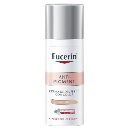 eucerin anti pigment crema dia con color sfp30 50ml