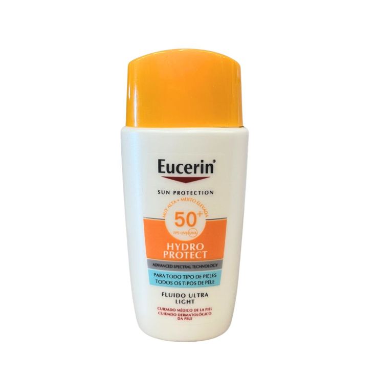eucerin hydro protect ultra-light solar facial spf50+ 50ml eucerin hydro protect ultra-light solar facial spf50+ 50ml