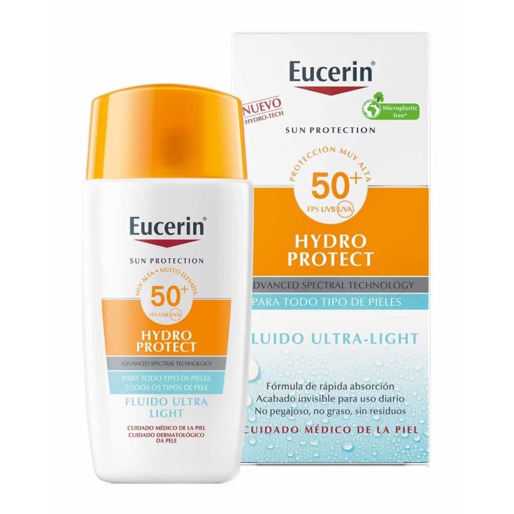eucerin hydro protect ultra-light solar facial spf50+ 50ml