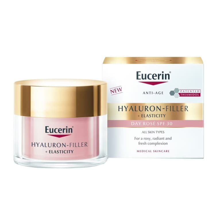 eucerin hyalluron filler + elasticity day rose spf30 50ml