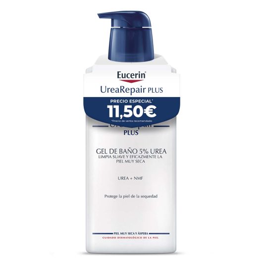 eucerin urearepair gel de baño 400ml 