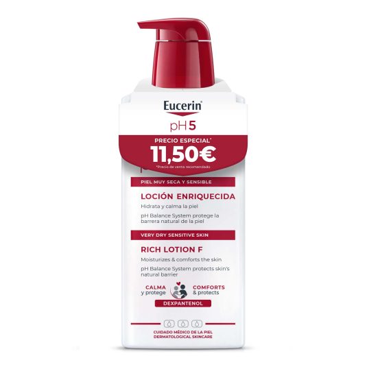 eucerin ph5 locion enriquecida corporal 400ml precio especial