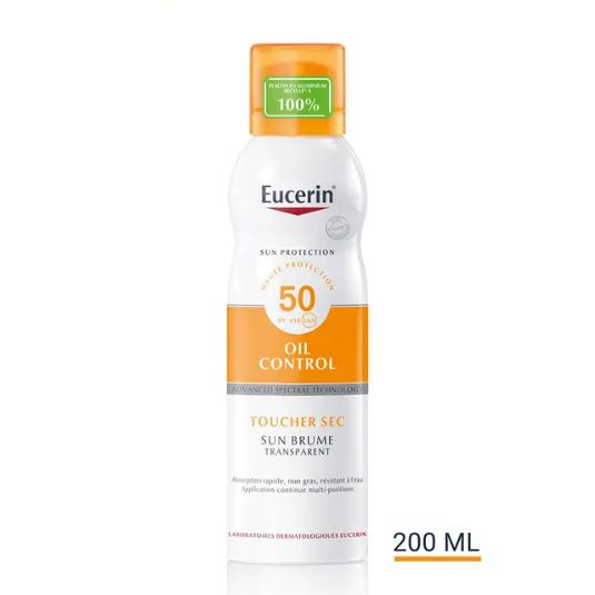 eucerin sun oil control bruma spf50