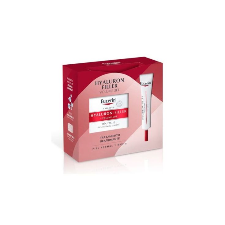 eucerin cofre volume-filler fps n/m 50ml + ojos