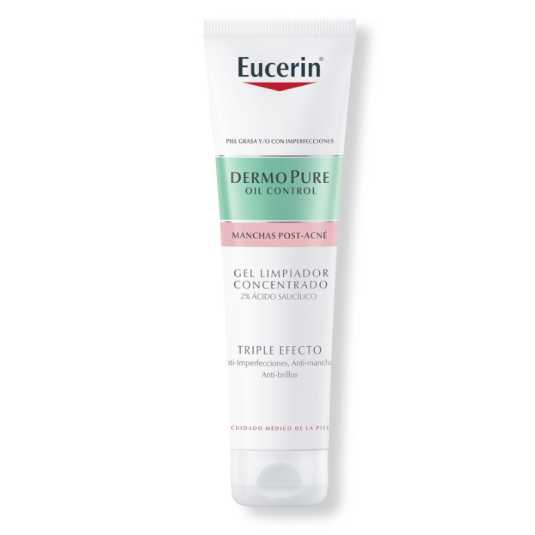 eucerin dermopure gel limpiador concentrado triple efecto 150ml