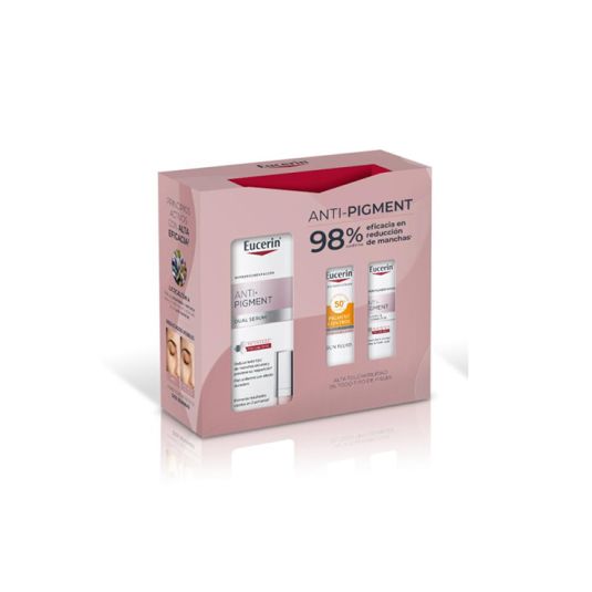 eucerin anti-pigment serum cofre 3 piezas