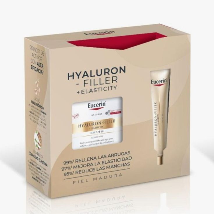eucerin hya-fill dia spf30 50ml + contorno 25ml eucerin hya-fill dia spf30 50ml + contorno 25ml