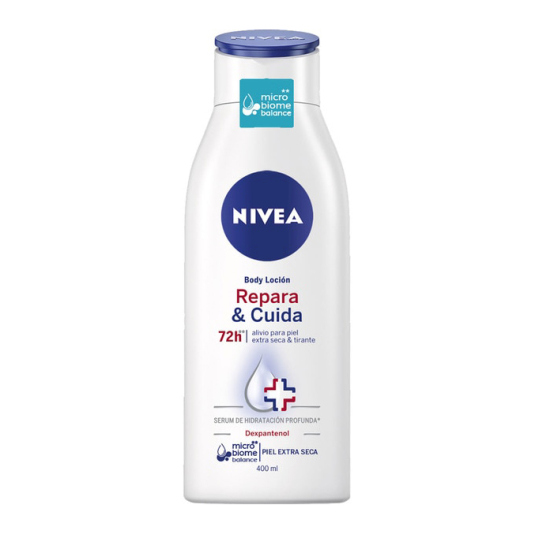 nivea body locion repara&cuida dexpanthenol para piel extra 400ml