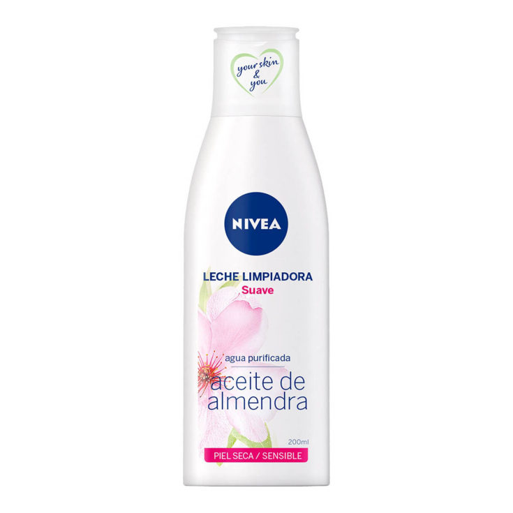 nivea leche limpiadora suave piel seca / sensible 200ml