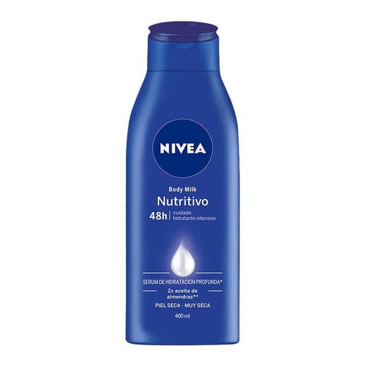 nivea body milk nutritivo piel seca