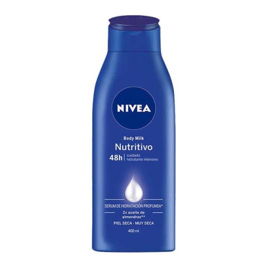 nivea body milk nutritivo piel seca