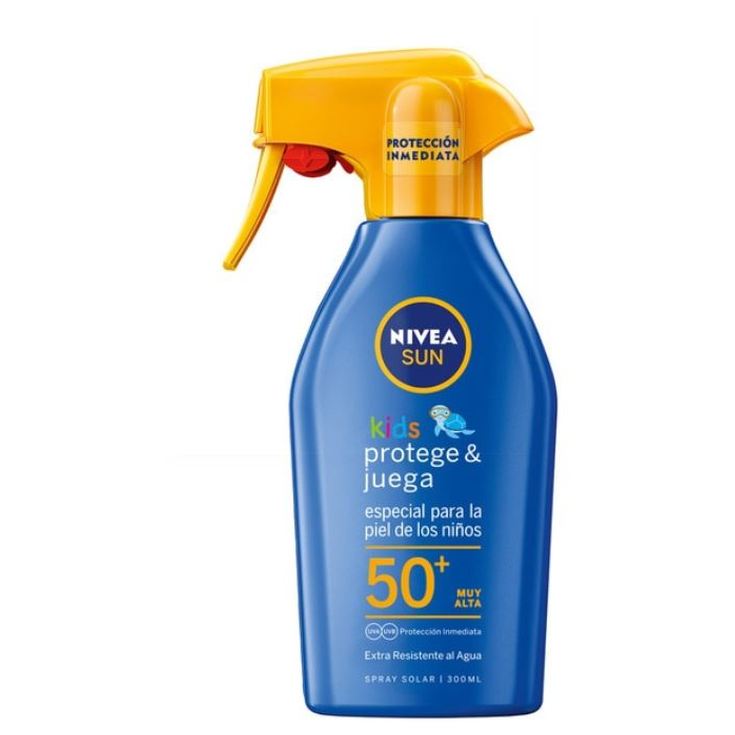 nivea sun protege & juega solar niños spf50+ pistola 300ml nivea sun protege & juega solar niños spf50+ pistola 300ml