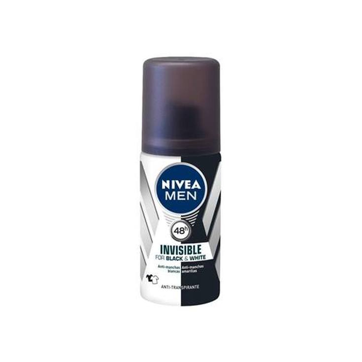 nivea men black & white desodorante invisible 48h 35ml nivea men black & white desodorante invisible 48h 35ml