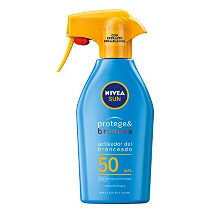 nivea sun protege&broncea protector solar corporal spf50 pistola 300ml nivea sun protege&broncea protector solar corporal spf50 pistola 300ml