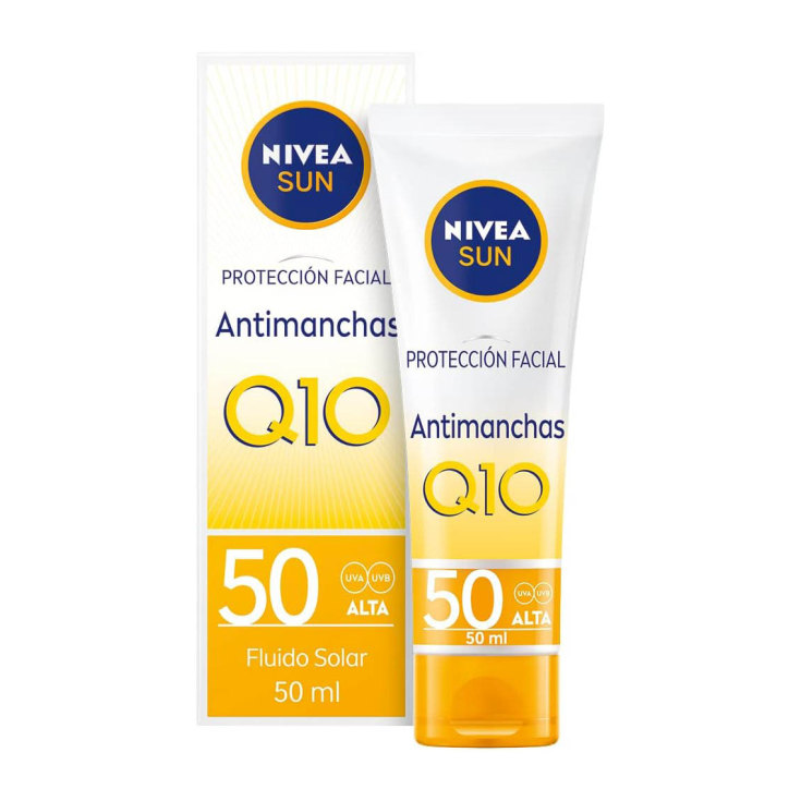 nivea sun q10 proteccion solar facial anti-edad spf50 50ml