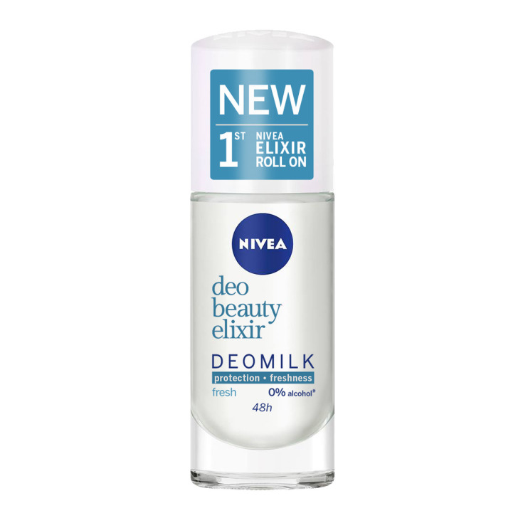 nivea deomilk fresh desodorante roll-on 40ml nivea deomilk fresh desodorante roll-on 40ml