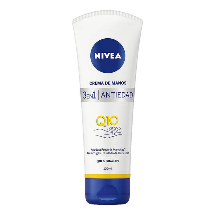 nivea q10 crema de manos antiedad 100ml nivea q10 crema de manos antiedad 100ml