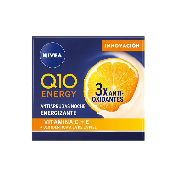 nivea q10 energy antiarrugas crema noche energizante 50ml