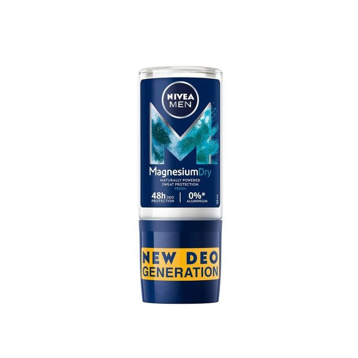 nivea men desodorante roll-on magnesium dry fresh roll-on 50ml 48 horas nivea men desodorante roll-on magnesium dry fresh roll-on 50ml 48 horas