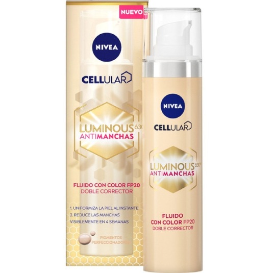 nivea cellular luminous crema color antimanchas 40ml