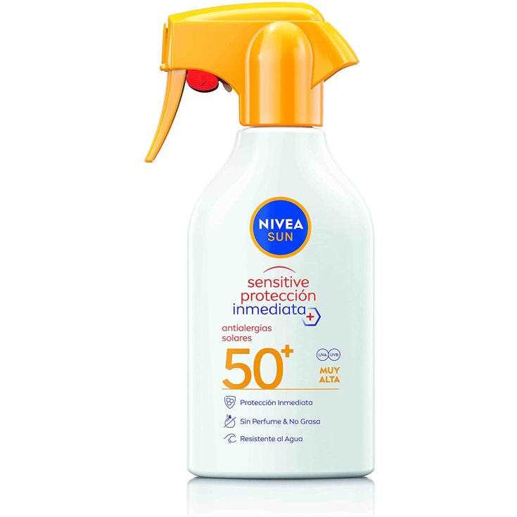 nivea sun sensitive antialergias solar spf50+ 270ml nivea sun sensitive antialergias solar spf50+ 270ml