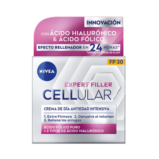 nivea hyaluron cellular filler cuidado crema de dia spf30 50ml