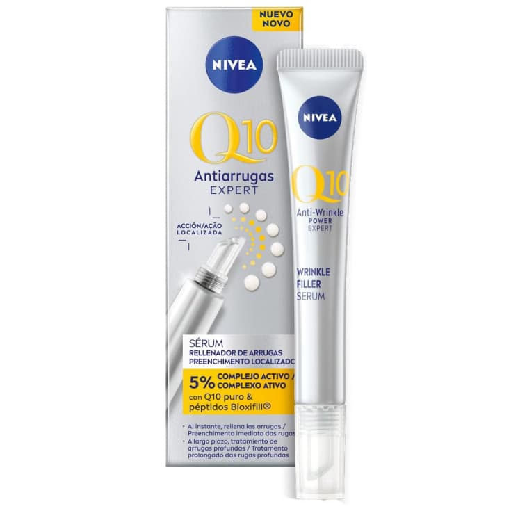 nivea q10 antiarrugas expert serum rellenador arrugas 15ml