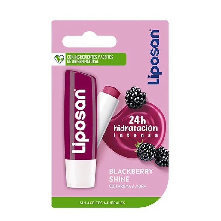 Probando el cacao BlackBerry Shine de Liposan #liposanblackberry #lip
