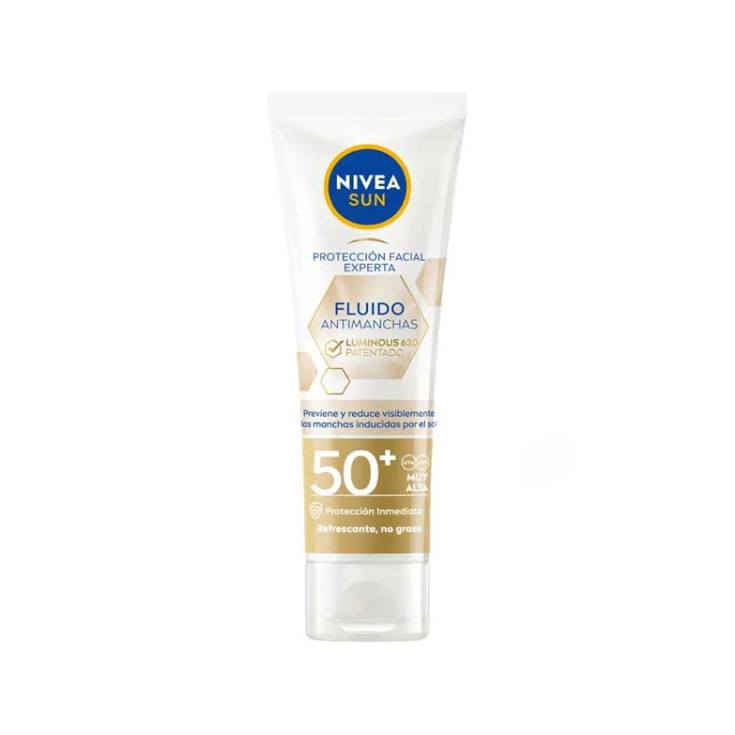 nivea sun luminous 630 solar fluido antimanchas solar spf-50+ 40ml