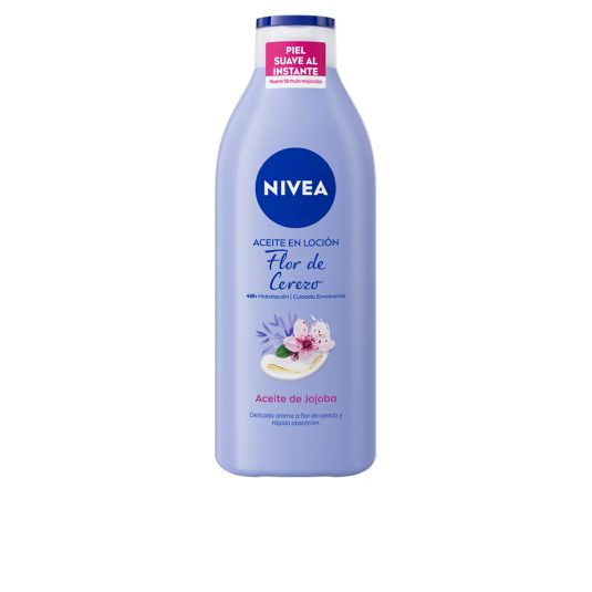 aceite nivea locion flor de cerezo 400ml