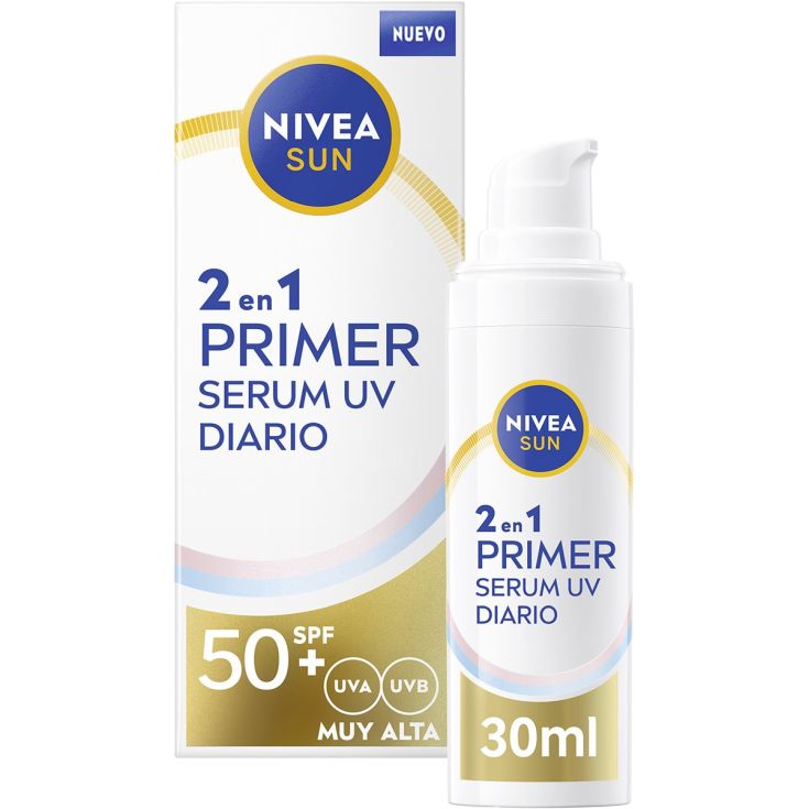 nivea sun f-50 facial serum 2 en 1 30 ml nivea sun f-50 facial serum 2 en 1 30 ml